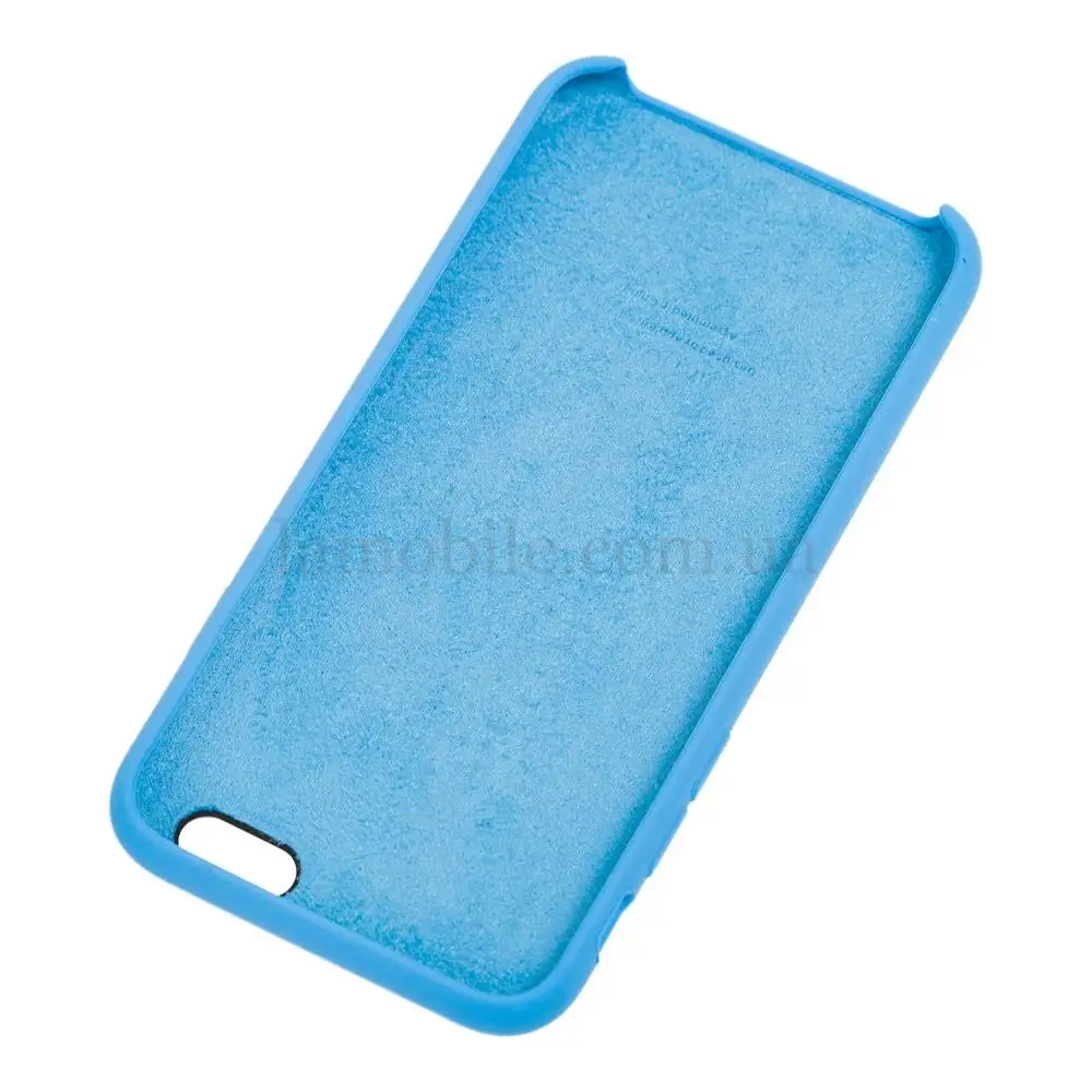 Чохол Silicone для iPhone 6 / 6s case light blue