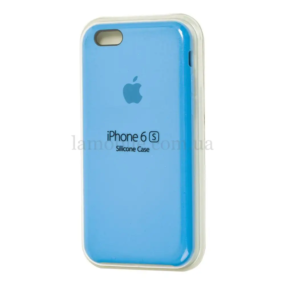 Чохол Silicone для iPhone 6 / 6s case light blue