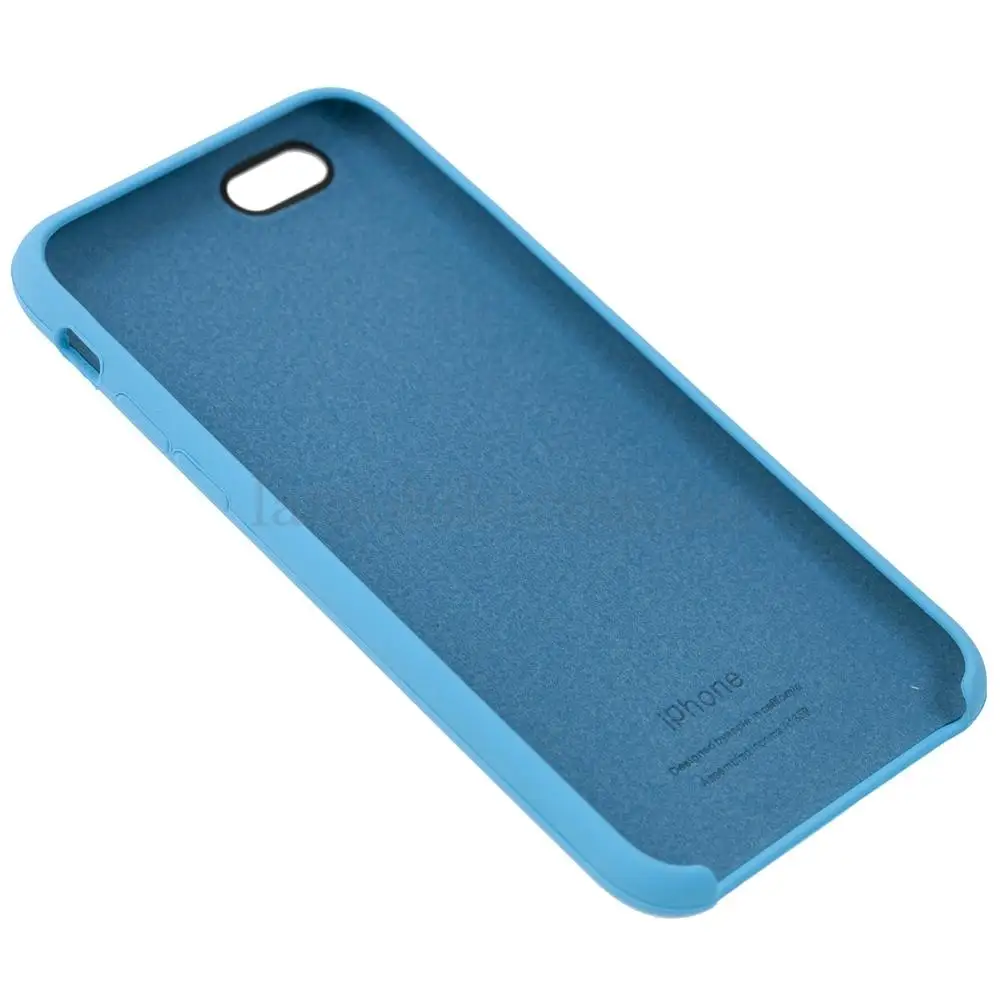 Чохол Silicone для iPhone 6 / 6s case light blue