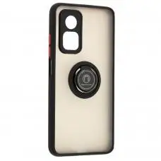 Чехол для Xiaomi Mi 10T / Mi 10T Pro LikGus Edging Ring черный / красный
