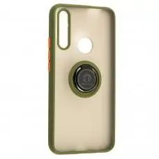 Чехол для Huawei P Smart Z LikGus Edging Ring хаки