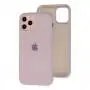 Чохол для iPhone 11 Pro Max Silicone Full сірий / lavender
