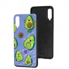 Чехол для Samsung Galaxy A50/A50s/A30s Wave Majesty avocado/light purple