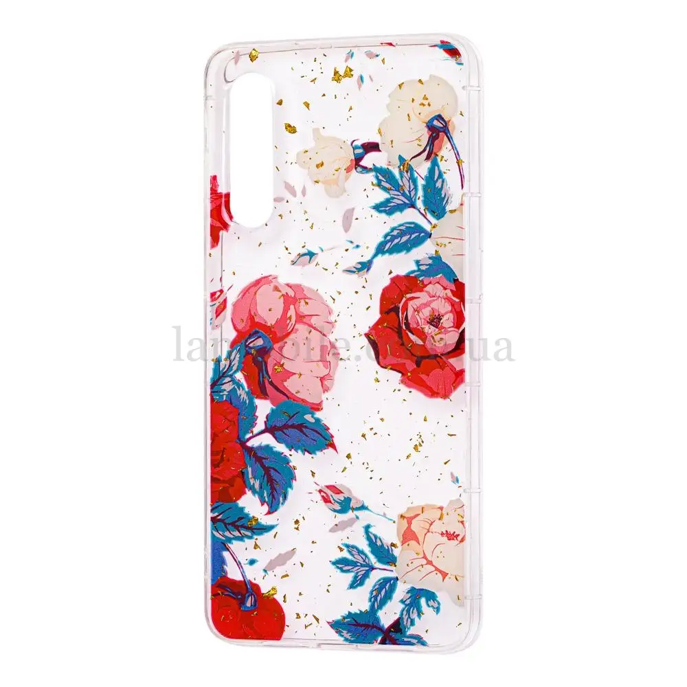 Чохол для Xiaomi Mi 9 Flowers Confetti "троянда"