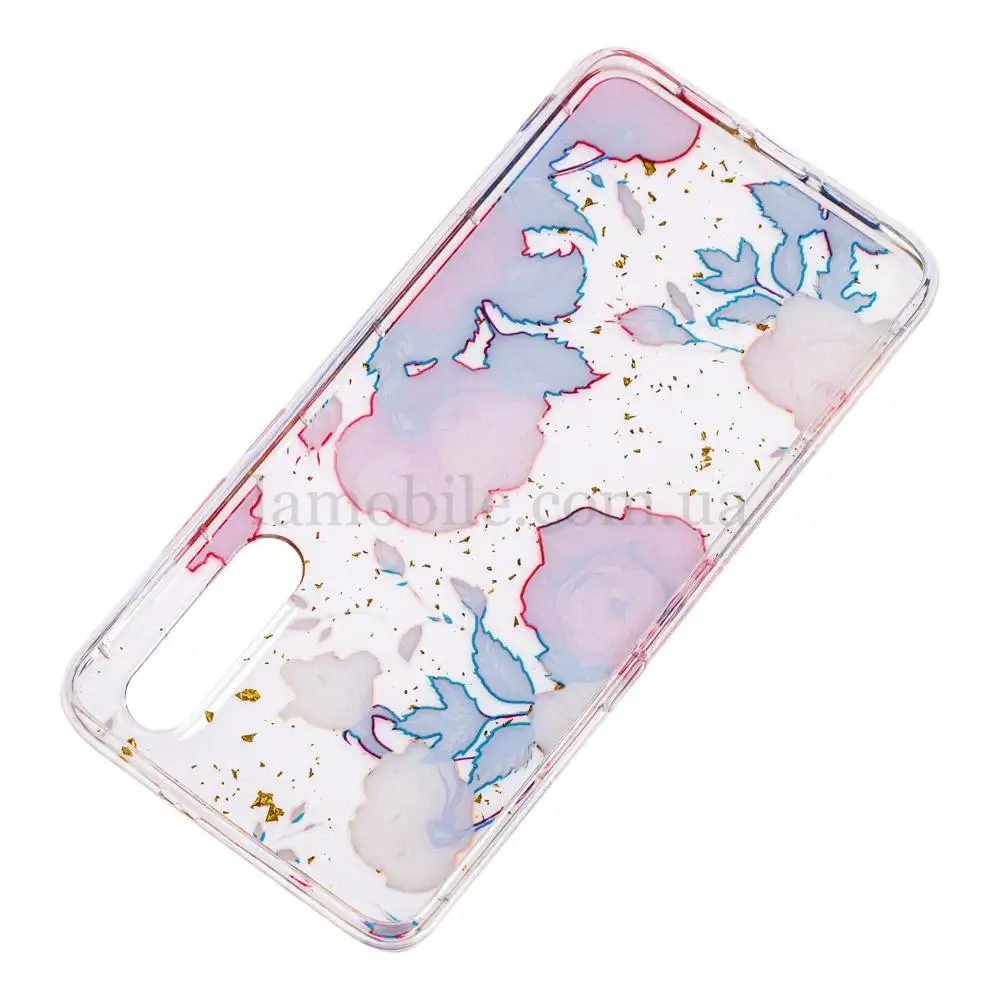 Чохол для Xiaomi Mi 9 Flowers Confetti "троянда"