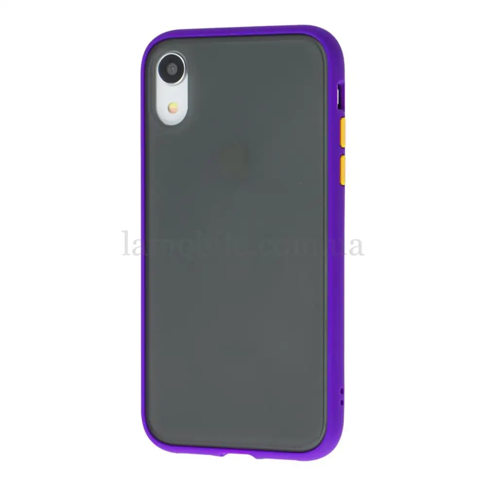 Чехол для iPhone Xs Max LikGus Maxshield фиолетовый