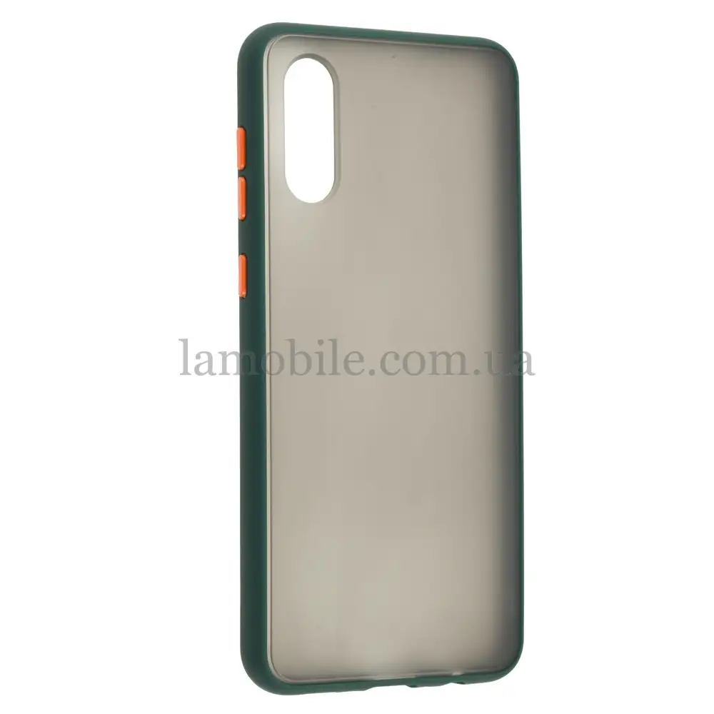 Чохол для Samsung Galaxy A02 (A022) LikGus Maxshield оливковий