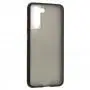 Чохол для Samsung Galaxy S21 (G991) LikGus Maxshield чорний / червоний