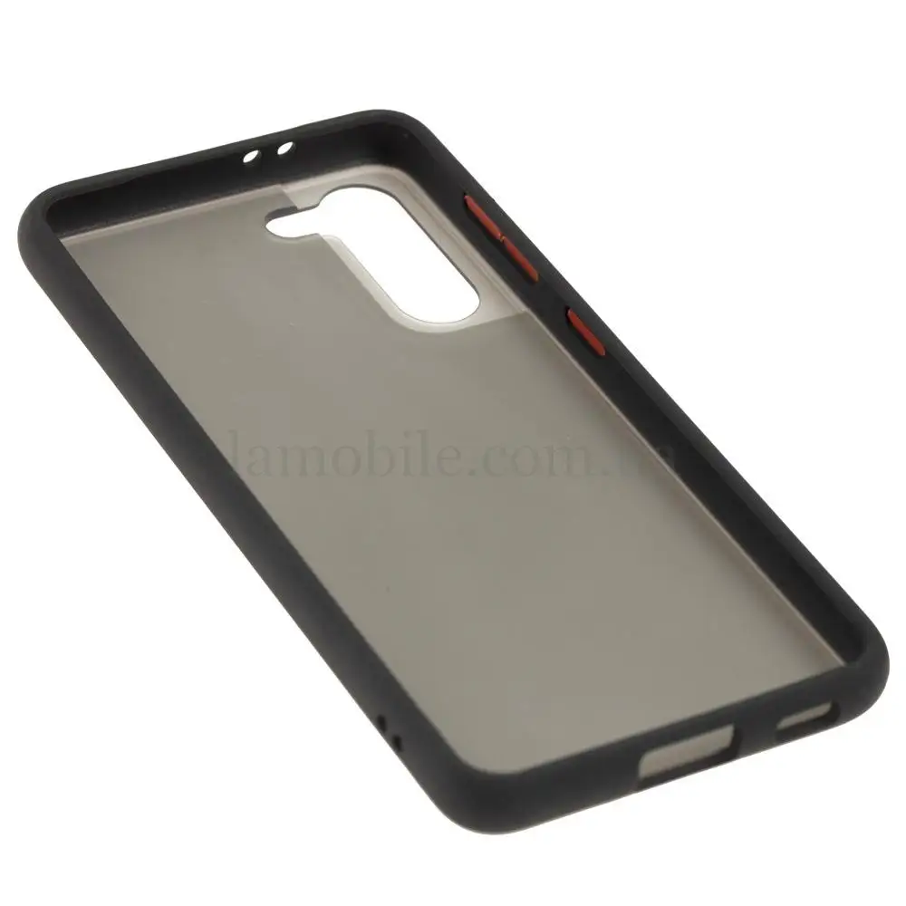 Чохол для Samsung Galaxy S21 (G991) LikGus Maxshield чорний / червоний