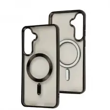 Чохол для Samsung Galaxy S24+ / S25+ Crystal Chrome MagSafe black