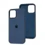 Чехол для iPhone 12 Pro Max New silicone case navy blue