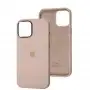 Чехол для iPhone 12 Pro Max New silicone case pink sand
