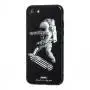 Чехол White Knight для iPhone 7 / 8 Glass космонавт
