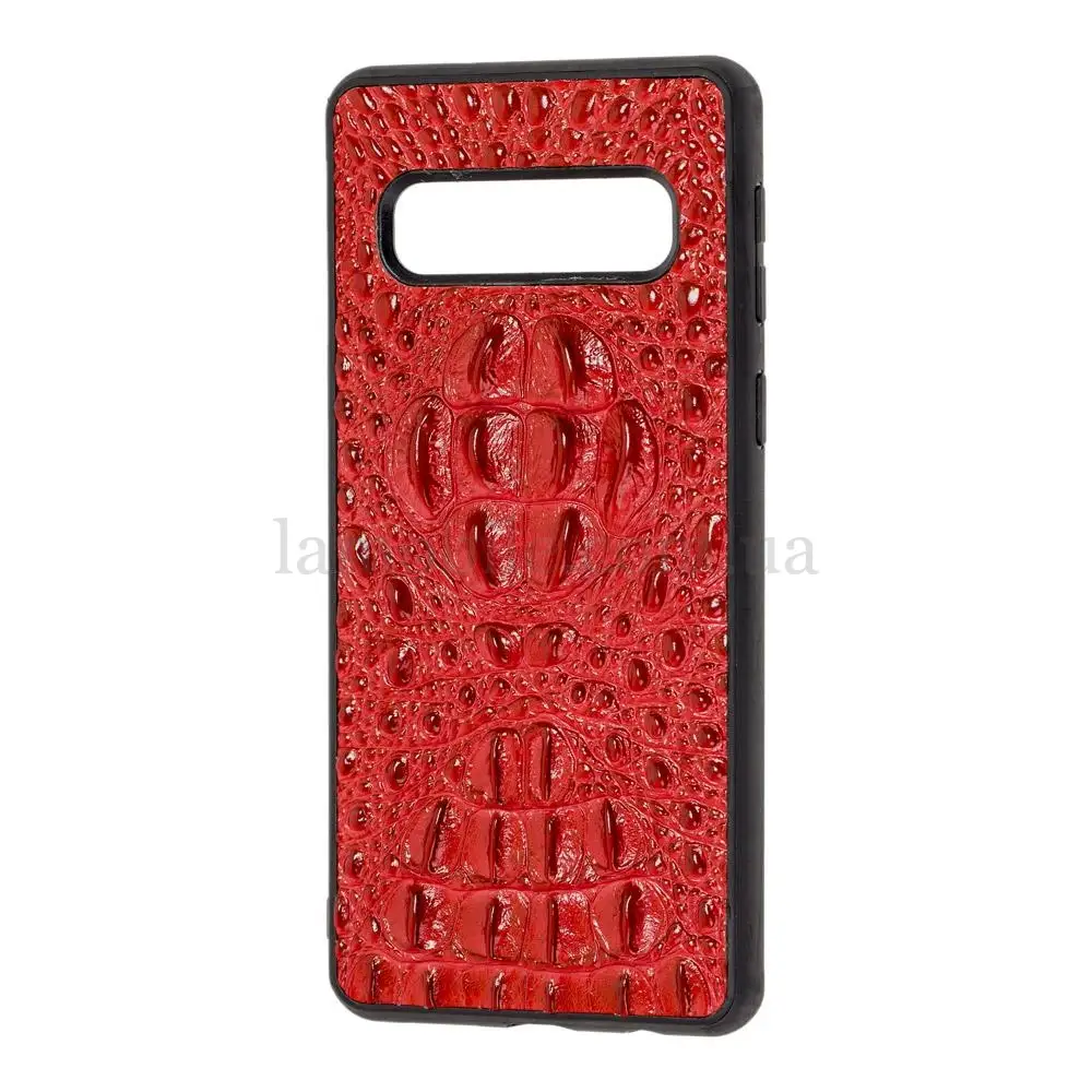 Чохол для Samsung Galaxy S10 (G973) Genuine Leather Horsman червоний