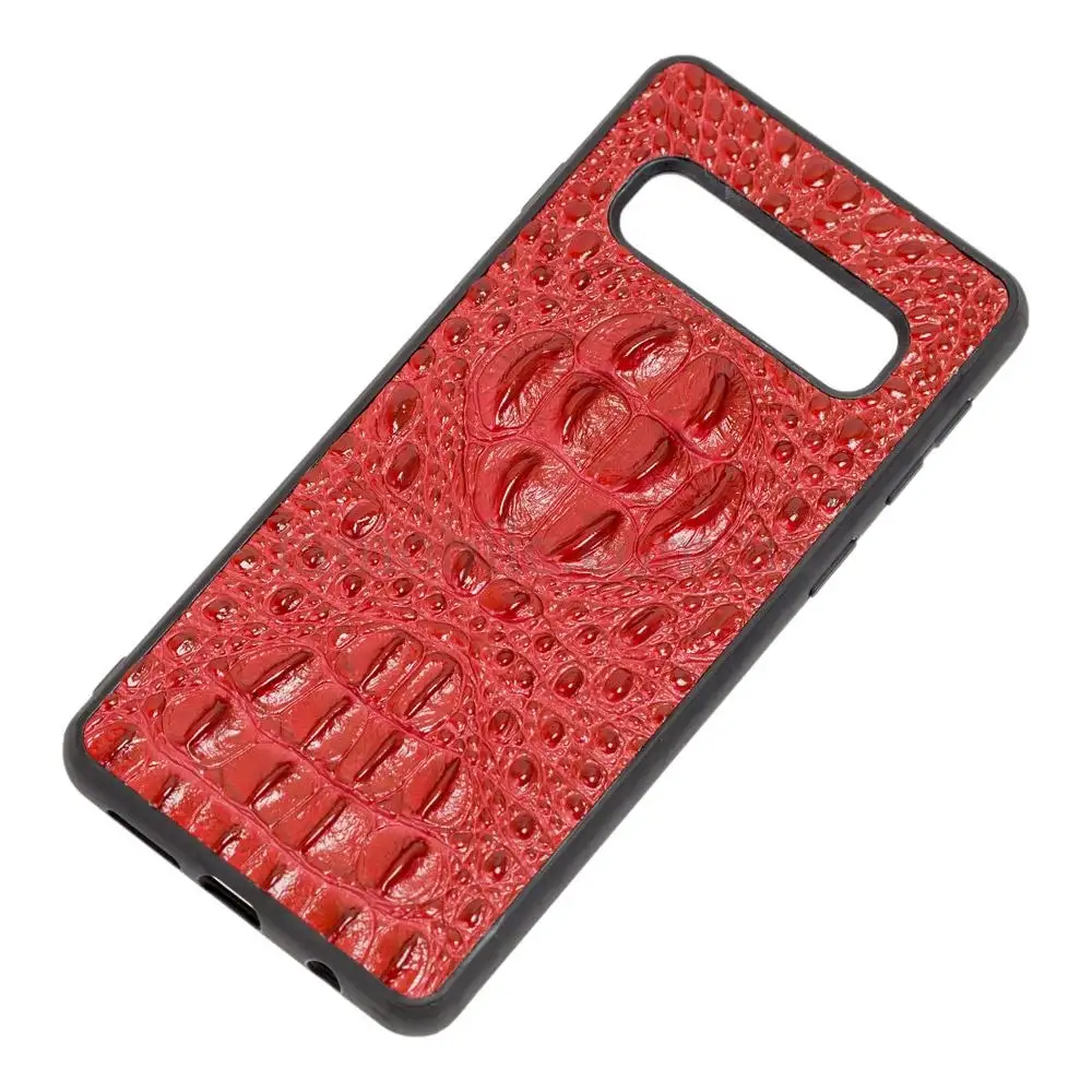 Чохол для Samsung Galaxy S10 (G973) Genuine Leather Horsman червоний