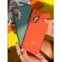 Чохол для Xiaomi Redmi Note 10/10S Lime silicon з мікрофіброю оранжевий (orange)