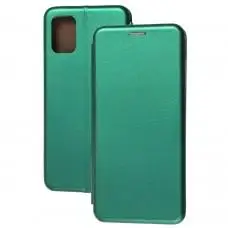 Чохол книжка Premium для Samsung Galaxy A71 (A715) зелений