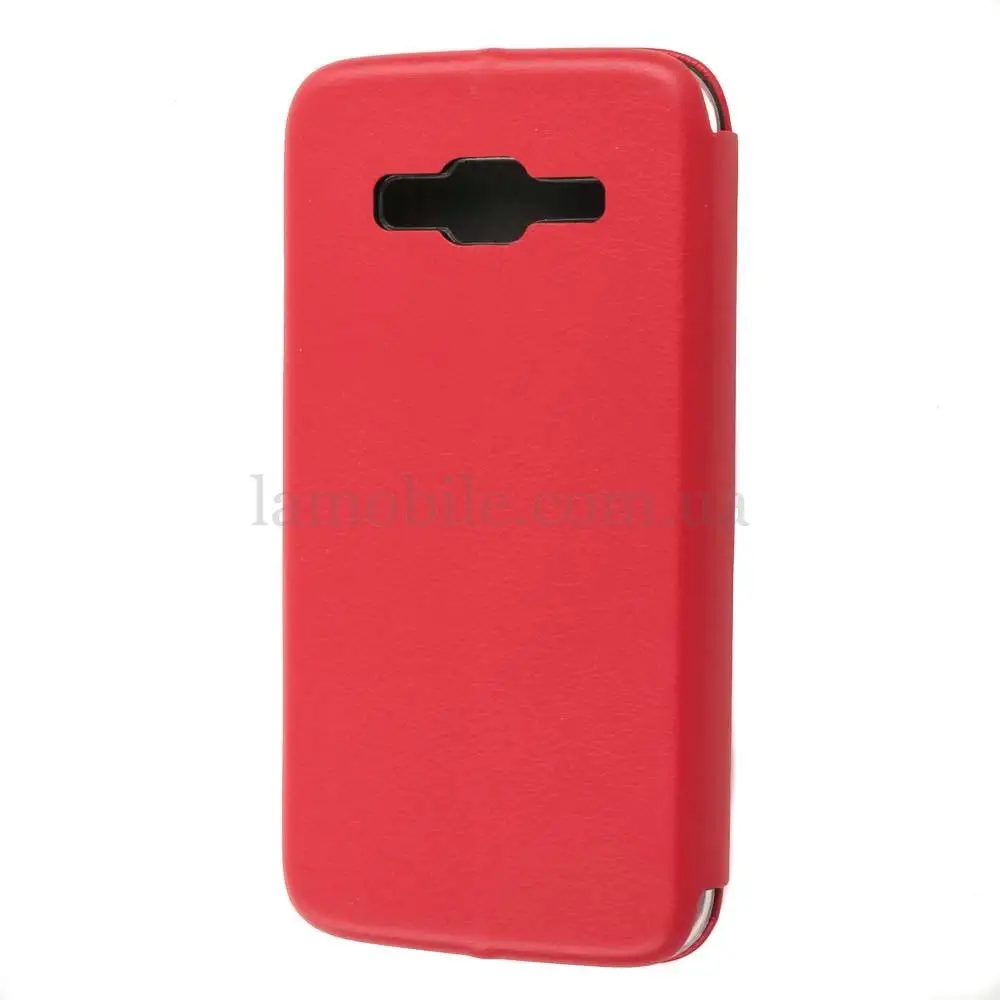 Чехол книжка Premium для Samsung Galaxy J5  (J500) красный