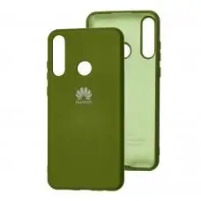 Чохол для Huawei Y6p Silicone Full зелений / forest green