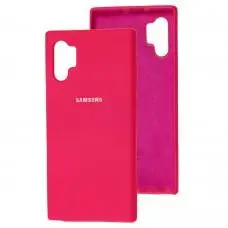 Чохол для Samsung Galaxy Note 10+ (N975) Silicone Full рожевий
