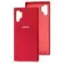 Чохол для Samsung Galaxy Note 10+ (N975) Silicone Full вишневий