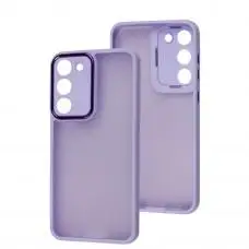 Чохол для Samsung Galaxy S23+ (S916) Luxury Metal Lens бузковий