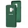 Чехол для Samsung Galaxy S9 (G960) Silicone Full зеленый / dark green