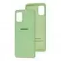 Чехол для Samsung Galaxy A31 (A315) Silicone Full мятный / mint