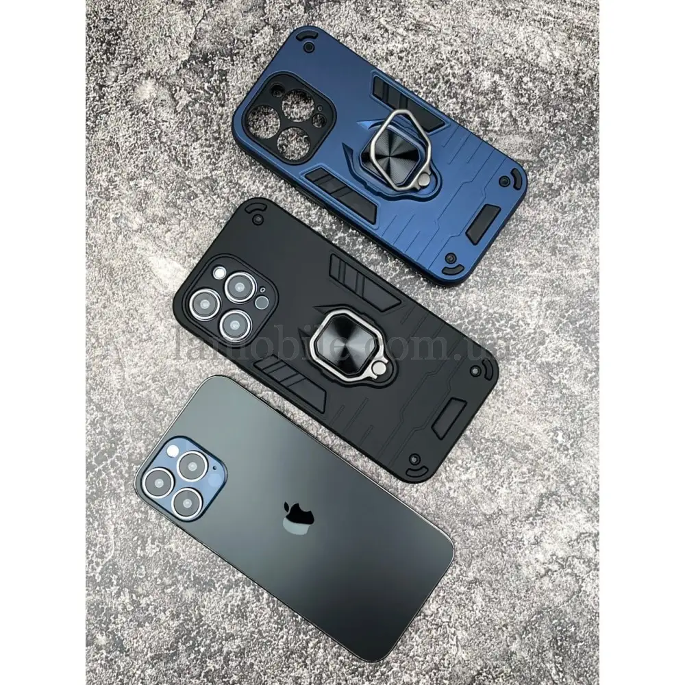 Чехол для Samsung Galaxy A33 5G Military Armor Ring black