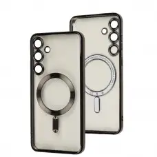 Чохол для Samsung Galaxy S24+ / S25+ Berlia Electroplate MagSafe black