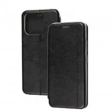 Чехол книга для Xiaomi Redmi 12C/11A/Poco C55 Aclass черный