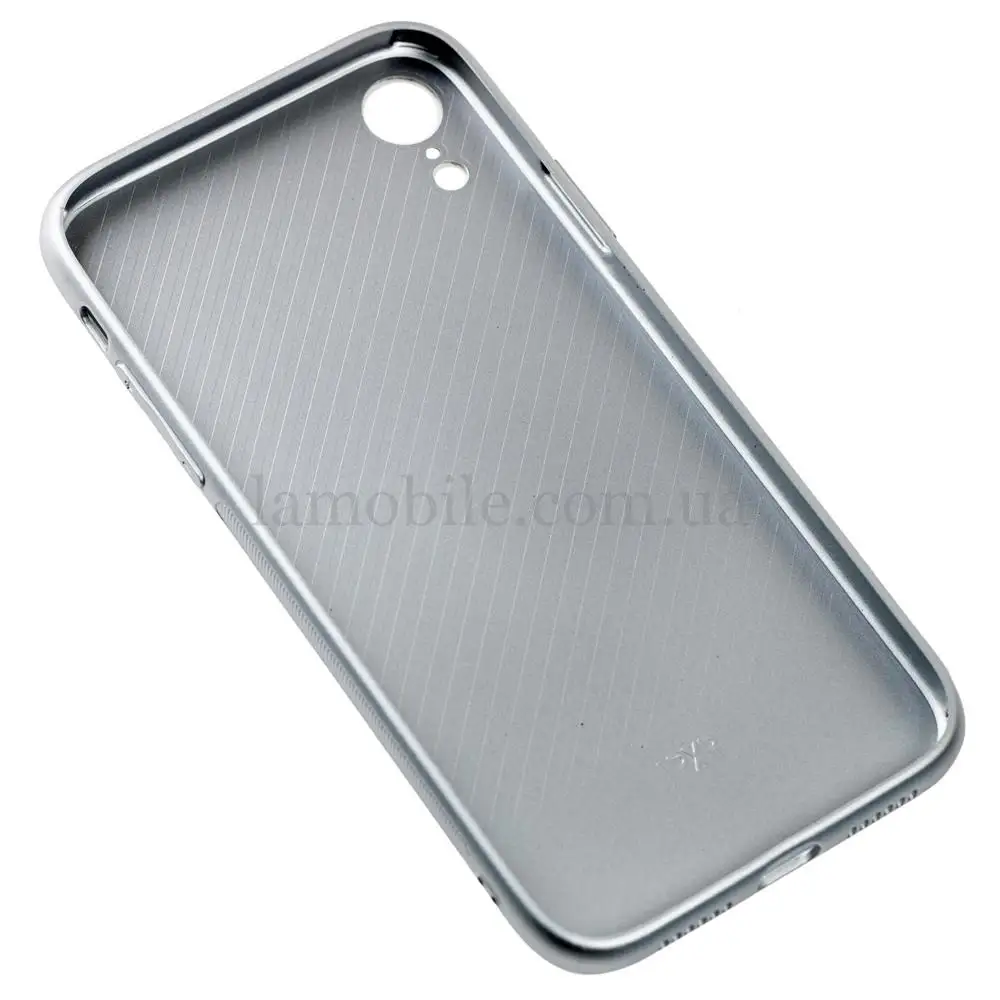 Чехол для iPhone Xr TPU Matt стальной