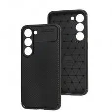 Чехол для Samsung Galaxy S23 (S911) Ultimate Carbon premium черный