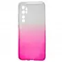 Чохол для Xiaomi Mi Note 10 Lite Gradient Design біло-рожевий