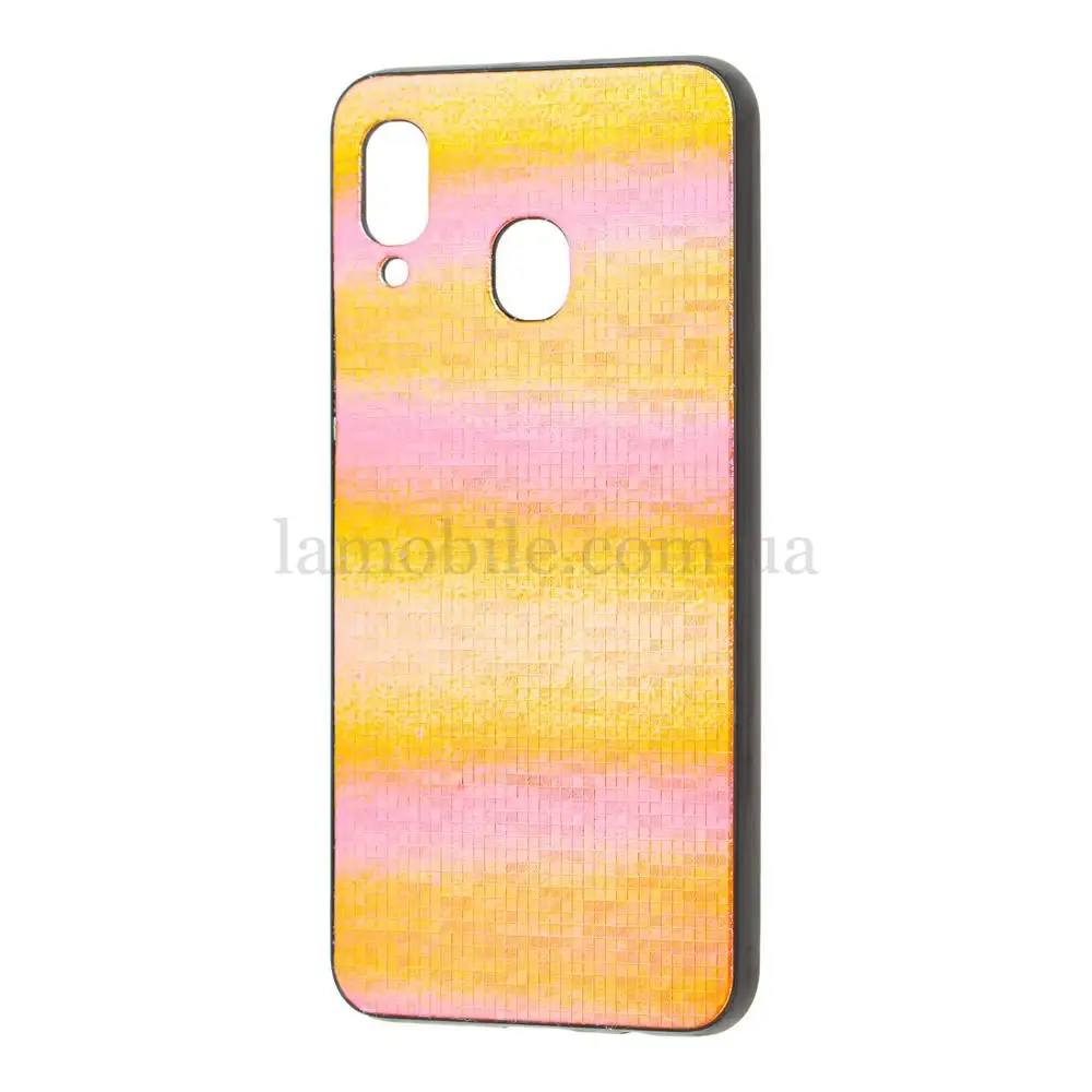 Чохол для Samsung Galaxy A20/A30 Gradient червоний