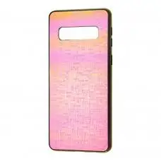 Чехол для Samsung Galaxy S10 (G973) Gradient розовый