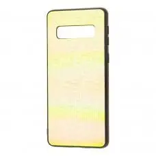 Чехол для Samsung Galaxy S10 (G973) Gradient белый