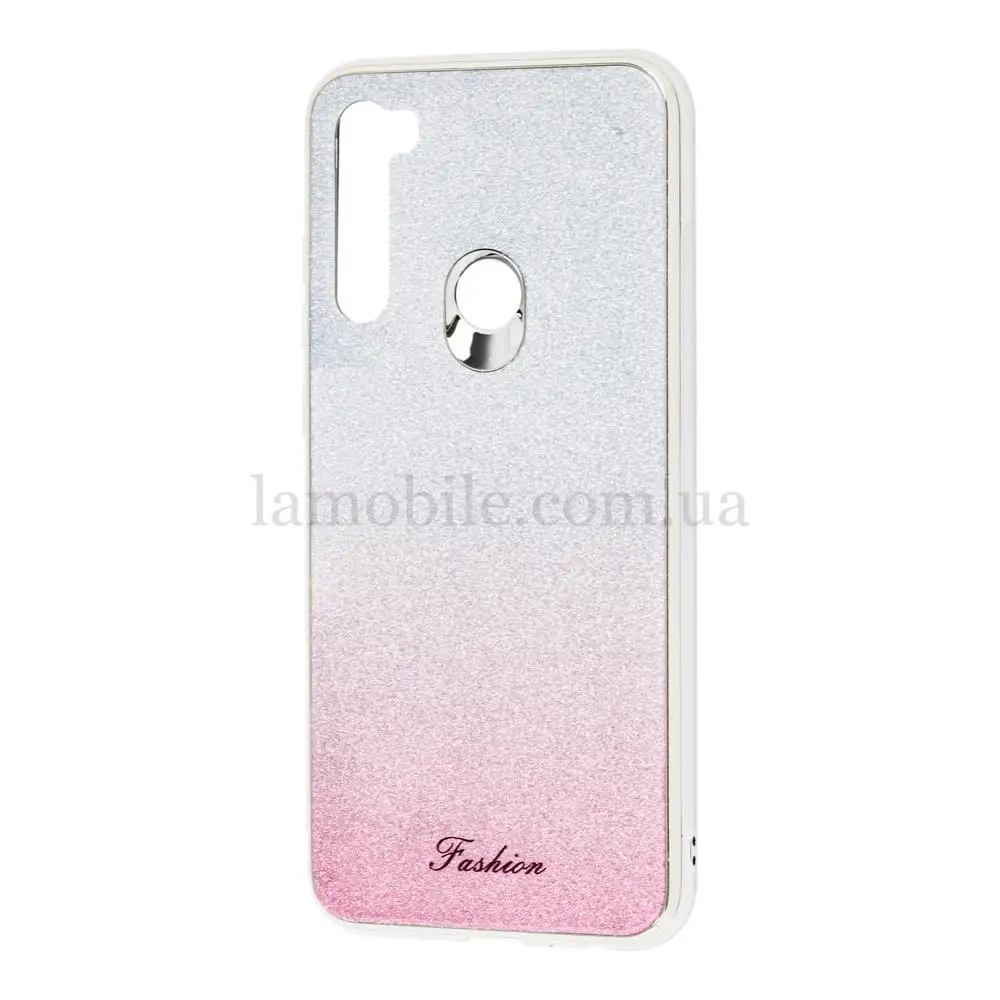 Чохол для Xiaomi Redmi Note 8T Ambre Fashion сріблястий/рожевий