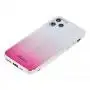 Чохол для iPhone 11 Pro Ambre Fashion сріблястий / малиновий