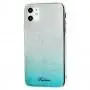 Чохол для iPhone 11 Ambre Fashion сріблястий / бірюзовий