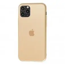 Чохол для iPhone 11 Pro Max TPU Matt золотистий