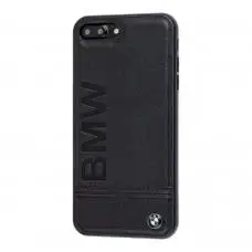 Чохол BMW для iPhone 7 Plus / 8 Plus еко-шкіра чорний