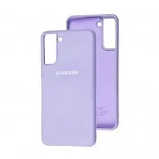 Чохол для Samsung Galaxy S21+ (G996) Silicone Full ліловий / lilac