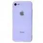 Чохол New glass для iPhone 7 / 8 бузковий