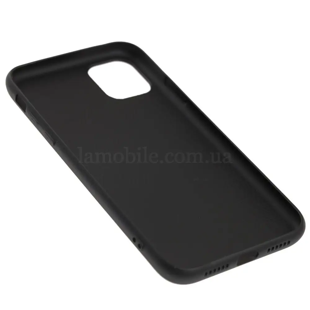 Чохол для iPhone 11 New glass чорний