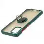 Чохол для Samsung Galaxy Note 10 Lite (N770) LikGus Edging Ring оливковий