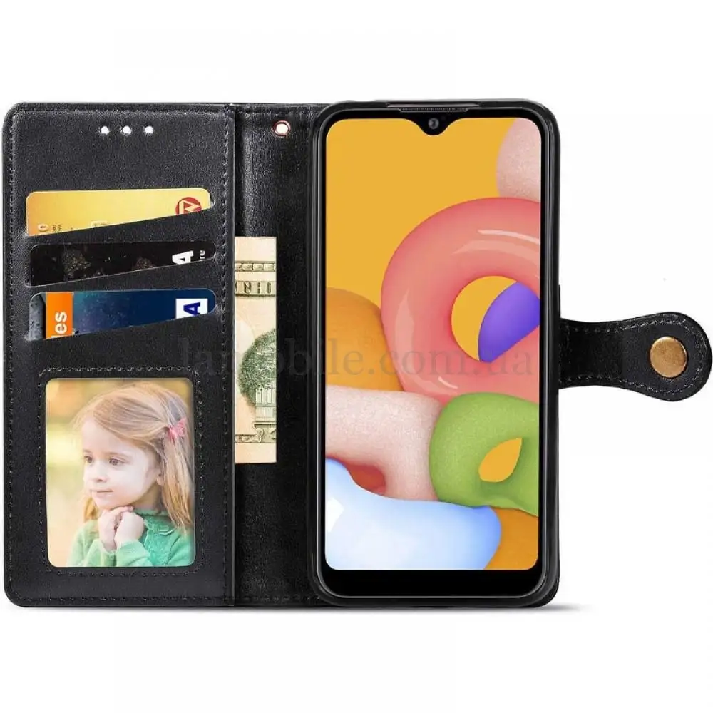 Чехол книжка для Xiaomi Mi 10T / Mi 10T Pro Getman gallant черный
