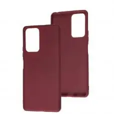 Чохол для Samsung Galaxy A72 (A725) Candy бордовий