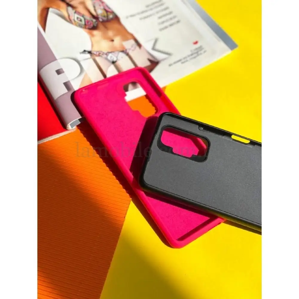 Чехол для Samsung Galaxy A02s (A025) Silicone Full розовый / barbie pink