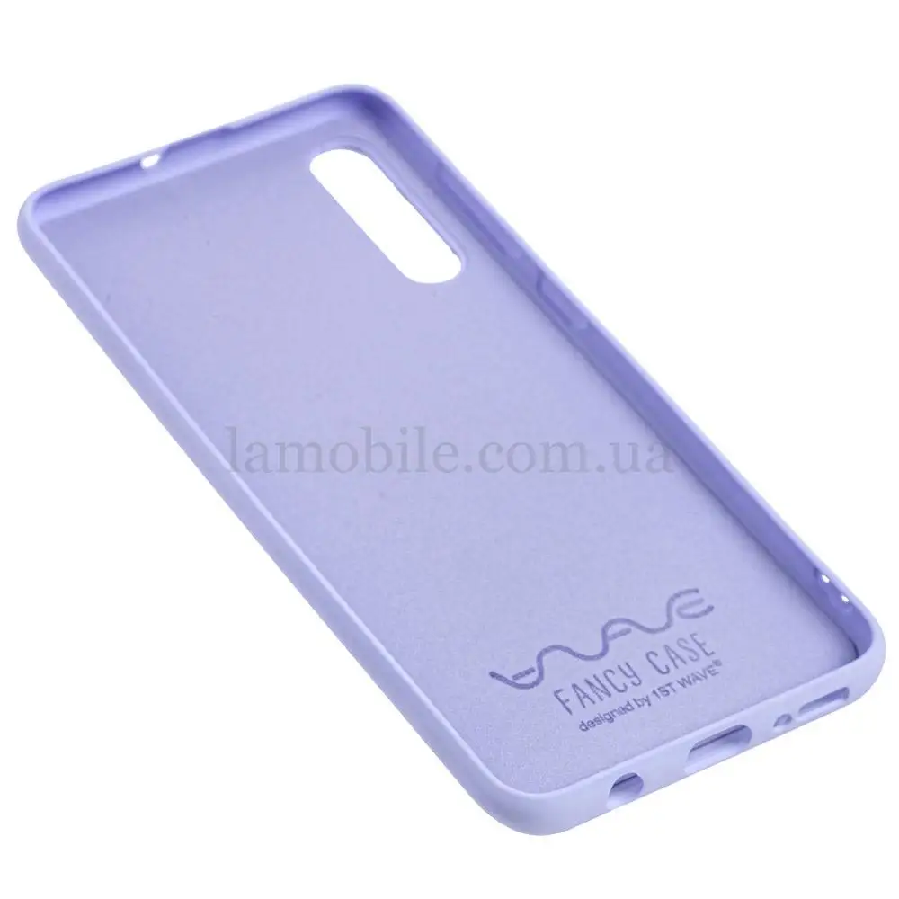 Чехол для Samsung A50/A50s/A30s Wave Fancy bears with a barrel of hone / light purple